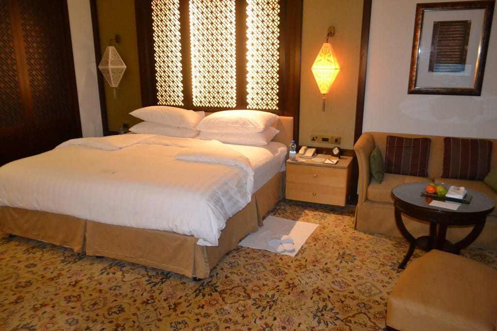 Very cozy bed.