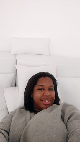 Feeling refreshed after my massage and facial at ESPA spa! 