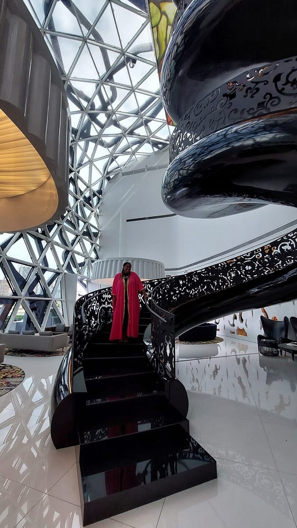 Myself inside the Mondrian Hotel Doha