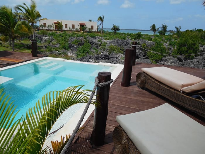 This pool in the spa area saw me a few times on this trip :-).