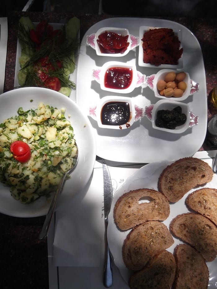 Turkish Vegan Breakfast