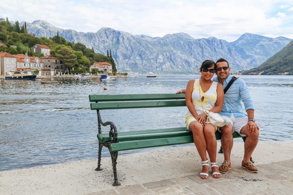 Brock and Tanj in Montenegro.