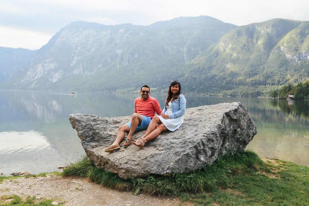 Brock and Tanj in Slovenia.